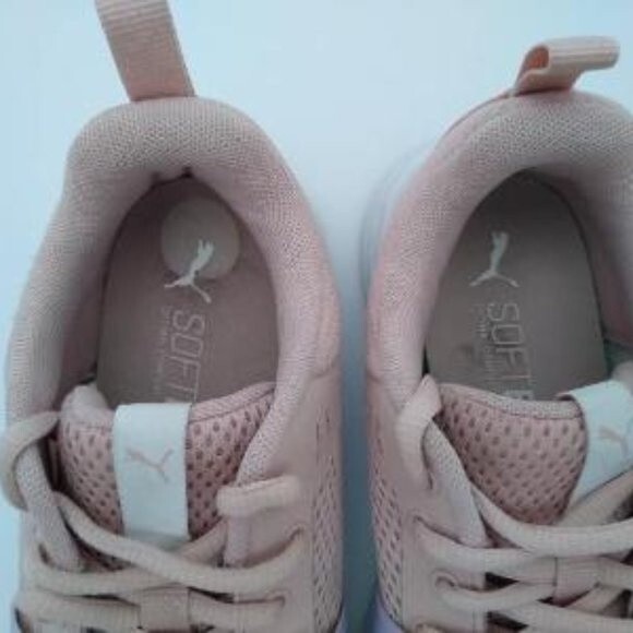 Girls Puma Pink Soft Foam Optimal Comfort Sneakers sz 4.5 - Picture 5 of 7